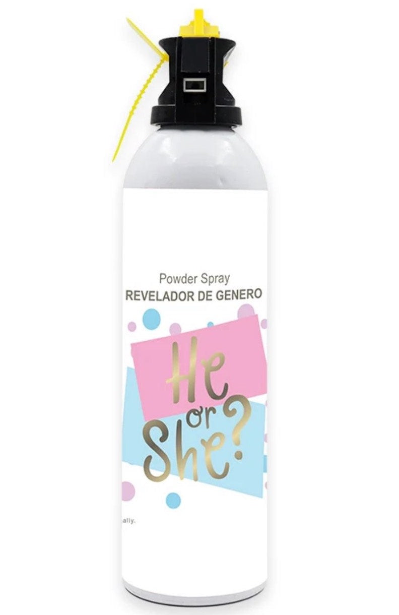 EXTINTORES PARA REVELACIÓN DE SEXO (*ENVÍO SÓLO A PUERTO RICO*)